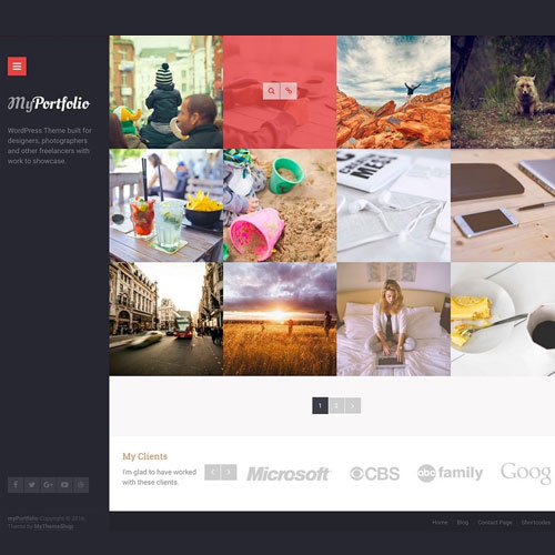 MyThemeShop-MyPortfolio-WordPress-Theme MyThemeShop MyPortfolio WordPress Theme - Image 1