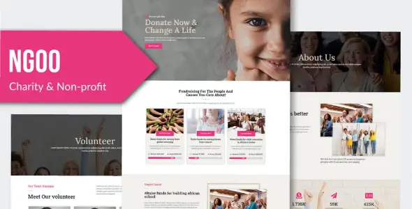 NGOO-Non-profit-Charity-Template-Kit NGOO – Non-profit Charity Template Kit - Image 1