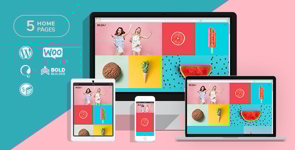 Ohlala Ohlala - Cake Shop, Ice Cream & Juice Bar WordPress Theme - Image 1