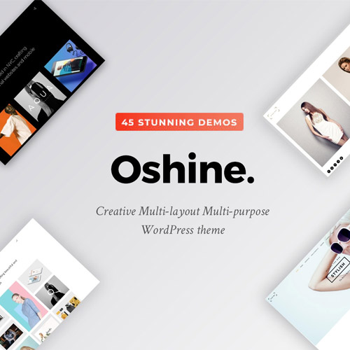 Oshine-Multipurpose-Creative-Theme Oshine – Multipurpose Creative Theme - Image 1
