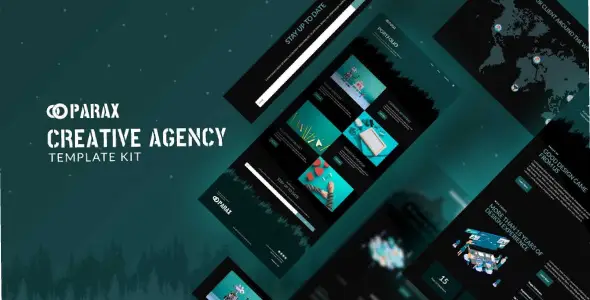 Parax-Creative-Agency-Elementor-Template-Kit Parax – Creative Agency Elementor Template Kit - Image 1