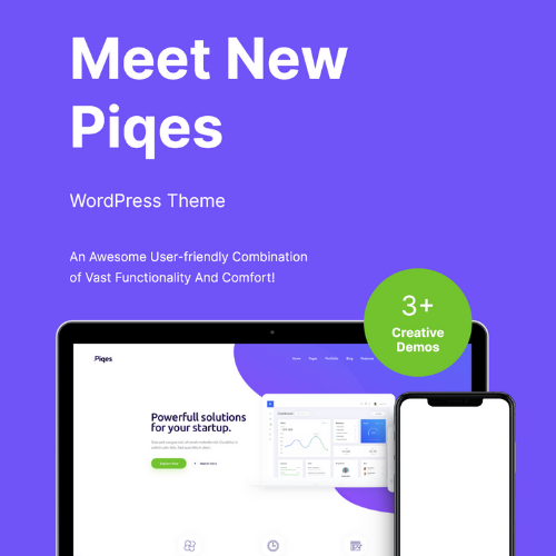 Piqes-Creative-Startup-Agency-WordPress-Theme Piqes | Creative Startup & Agency WordPress Theme - Image 1