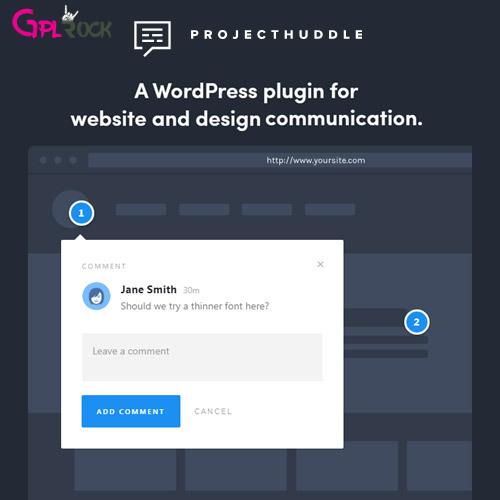 ProjectHuddle-A-WordPress-plugin-for-website-and-design-communication ProjectHuddle – A WordPress plugin for website and design communication - Image 1