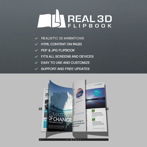 Real-3D-Flipbook Real 3D FlipBook PDF Viewer WordPress Plugin - Image 1