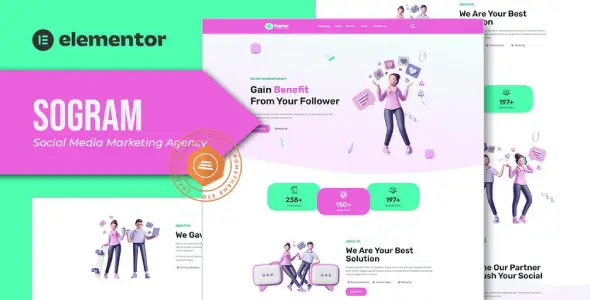 Sogram-Social-Media-Marketing-Agency-Elementor-Template-Kit Sogram – Social Media Marketing Agency Elementor Template Kit - Image 1
