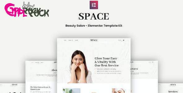 Space-Beauty-Salon-Elementor-Template-Kit Space – Beauty Salon Elementor Template Kit - Image 1