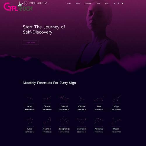 Stellarium-–-Horoscope-and-Astrology-WordPress-Theme Stellarium – Horoscope and Astrology WordPress Theme - Image 1