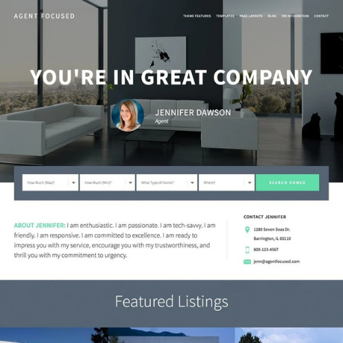 StudioPress-Agent-Focused-Pro-Genesis-WordPress-Theme StudioPress Agent Focused Pro Genesis WordPress Theme - Image 1
