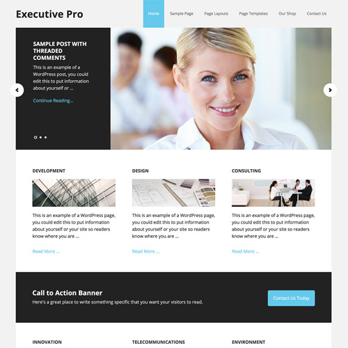 StudioPress-Executive-Pro-Genesis-WordPress-Theme StudioPress Executive Pro Genesis WordPress Theme - Image 1