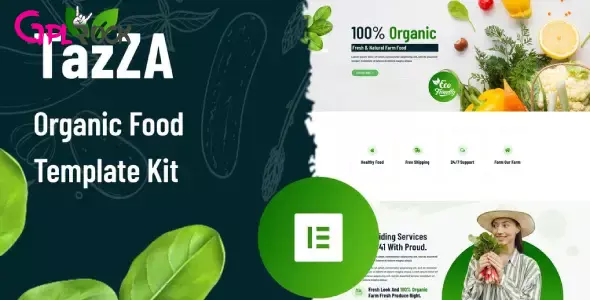 TazZA-Organic-Food-Elementor-Template-Kit TazZA – Organic Food Elementor Template Kit - Image 1