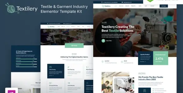 Textilery-–-Textile-Garment-Industry-Elementor-Template-Kit Textilery – Textile & Garment Industry Elementor Template Kit - Image 1