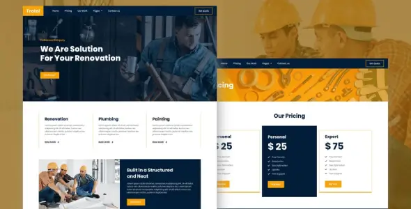 Trotol-Renovation-Elementor-Template-Kit Trotol – Renovation Elementor Template Kit - Image 1