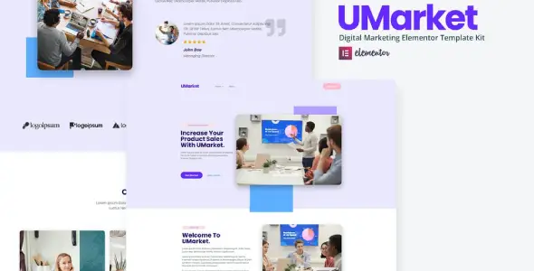 UMarket-Digital-Marketing-Elementor-Template-Kit UMarket – Digital Marketing Elementor Template Kit - Image 1
