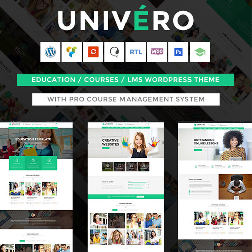 Univero-Education-LMS-Courses-WordPress-Theme Univero | Education LMS & Courses WordPress Theme - Image 1