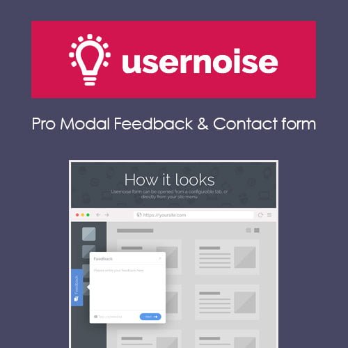 Usernoise-Pro-Modal-Feedback-Contact-form Usernoise Pro Modal Feedback & Contact form - Image 1