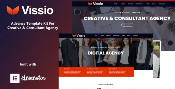Vissio-Business-Elementor-Template-Kit Vissio – Business Elementor Template Kit - Image 1
