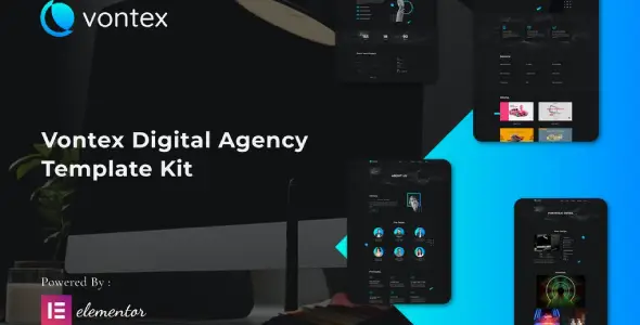 Vontex-Digital-Agency-Elementor-Template-Kit Vontex – Digital Agency Elementor Template Kit - Image 1