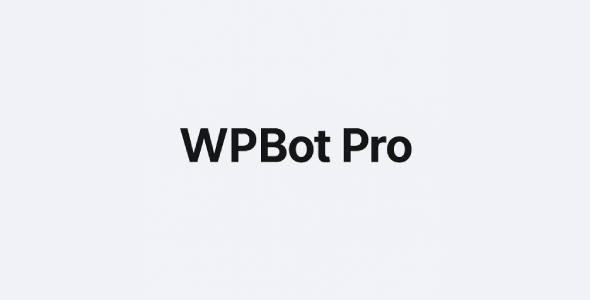 WPBot-Pro WPBot Pro - AI ChatBot for Automated Live Chat Support - Image 1