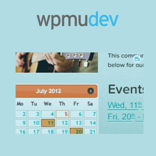WPMU-DEV-BuddyPress-Group-Calendar WPMU DEV BuddyPress Group Calendar - Image 1