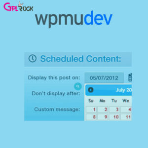 WPMU DEV Schedule Selected Content