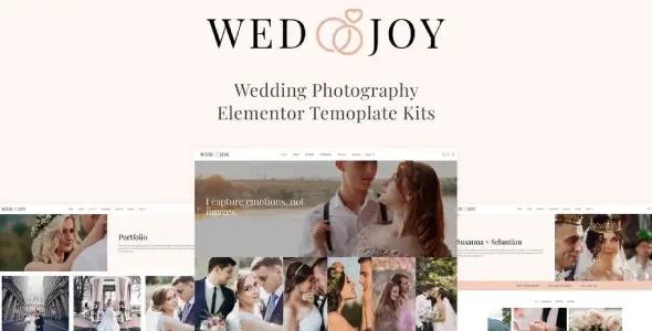 Wedjoy-Wedding-Photography-Elementor-Template-Kit Wedjoy – Wedding Photography Elementor Template Kit - Image 1