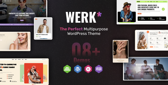 Werk-Multipurpose-WooCommerce-Theme Werk - Multipurpose WooCommerce Theme - Image 1