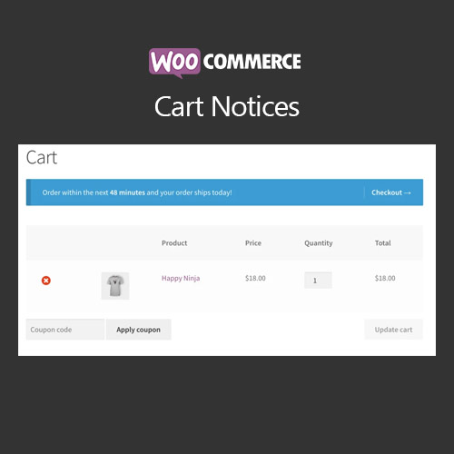 WooCommerce-Cart-Notices WooCommerce Cart Notices - Image 1