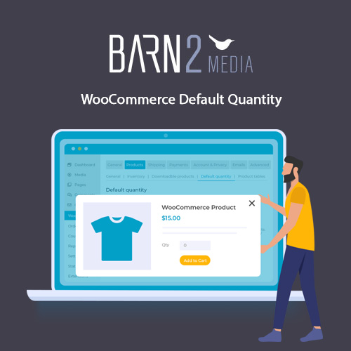 WooCommerce-Default-Quantity-Barn2 Barn2 Media WooCommerce Default Quantity - Image 1