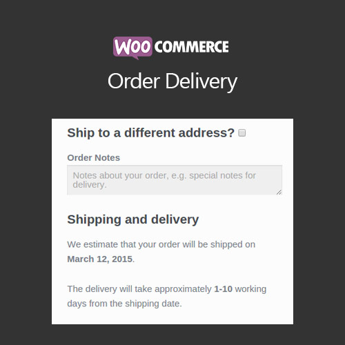WooCommerce-Order-Delivery WooCommerce Order Delivery - Image 1