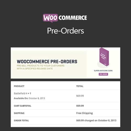 WooCommerce-Pre-Orders WooCommerce Pre-Orders - Image 1