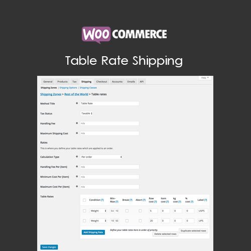 WooCommerce-Table-Rate-Shipping WooCommerce Table Rate Shipping - Image 1