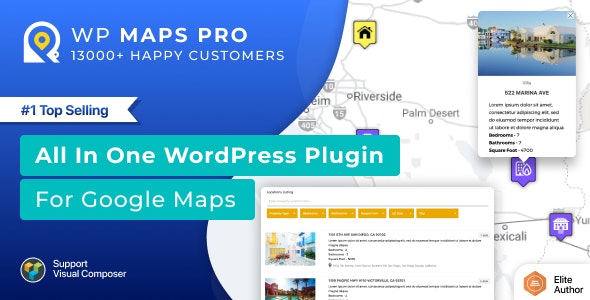 WordPress-Plugin-for-Google-Maps-WP-MAPS-PRO WordPress Plugin for Google Maps - WP MAPS PRO - Image 1