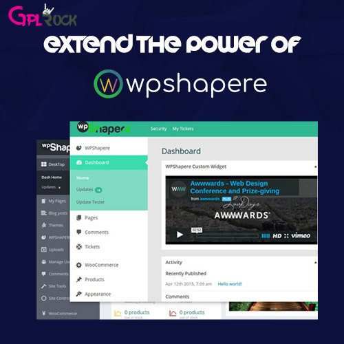 Wordpress-Admin-Theme-WPShapere WordPress Admin Theme | WPShapere - Image 1