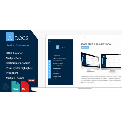 X-Docs-WordPress-Product-Documentation-Creator X Docs WordPress Product Documentation Creator - Image 1