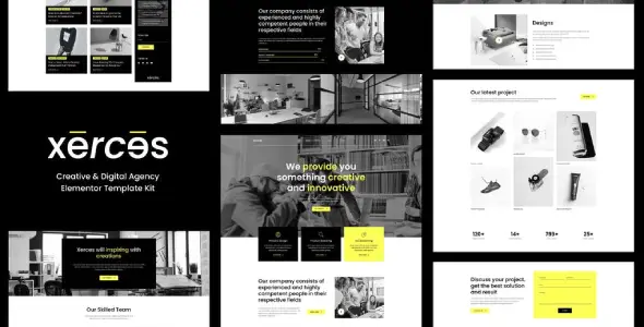 Xerces-Creative-Digital-Agency-Elementor-Template-Kit Xerces – Creative & Digital Agency Elementor Template Kit - Image 1