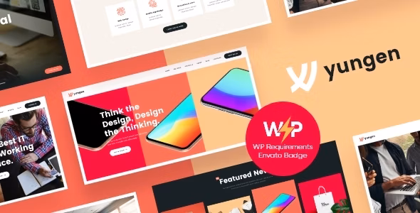 Yungen Yungen | Modern Digital Agency Business WordPress Theme - Image 1
