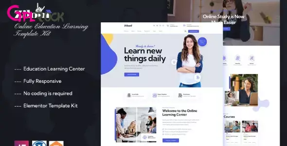 Zilom-Online-Education-Learning-Elementor-Template-Kit Zilom – Online Education Learning Elementor Template Kit - Image 1