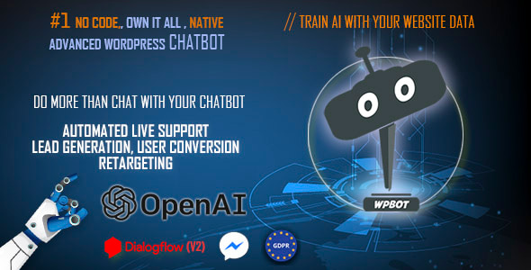 chatbot-for-wordpress AI ChatBot for Automated Live Chat Support - Image 1