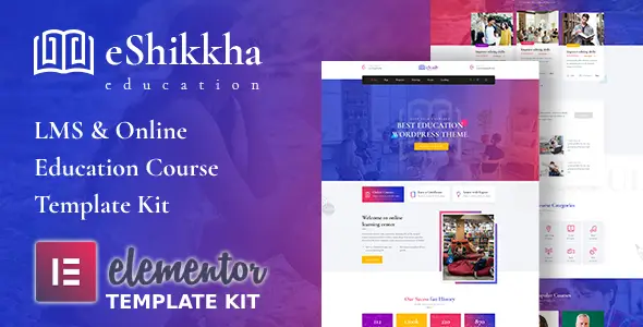eShikkha-eLearning-Elementor-Template-Kit eShikkha – eLearning Elementor Template Kit - Image 1