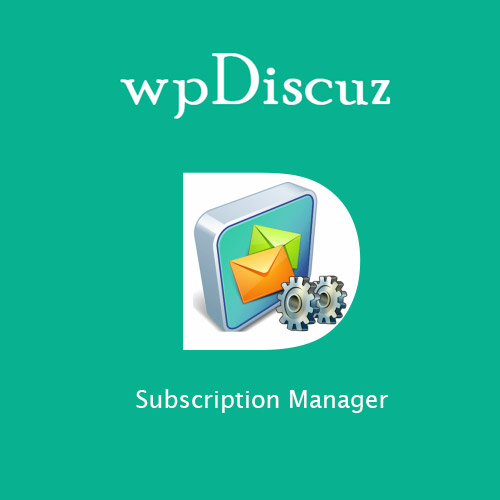wpDiscuz-Subscription-Manager wpDiscuz – Subscription Manager - Image 1