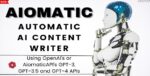 Aiomatic – Automatic AI Content Writer & Editor, GPT-3 & GPT-4, ChatGPT ChatBot & AI Toolkit