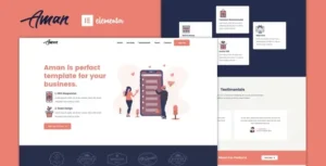 Aman — Multipurpose Elementor Template Kit