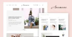 Anemone – Blog & Magazine Elementor Template Kit