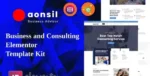 Aonsil – Business & Consulting Elementor Template Kit