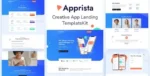 Apprista – Creative App Landing Elementor Template Kit