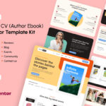 ArcherBooks – Author & eBook Resume Elementor Pro Template Kit