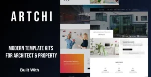 Artchi – Modern Architecture Elementor Template Kit