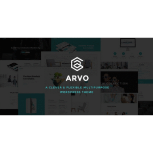Arvo – A Clever & Flexible Multipurpose WordPress