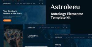 Astroleeu – Astrology & Numerology Elementor Template Kit