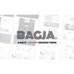 Bagja – Responsive Multi Concept & One Page Portfolio Theme